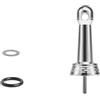 Lastdaytime Guarnizione impermeabile di Rod 54mm dell'equilibrio della bobina della | Peso preciso 9 g, foro esagonale, compatibilità bobina 1000-4000, colata stabile, recupero liscio
