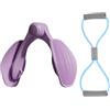 Generic Esercitatore interno coscia - 360 girevole pavimento pelvico muscolare | Morsetto a molla in PP TPE con fascia di resistenza Tonifica Gambe Casa Palestra Fitness Pilates Yoga Appartamento Dormitorio
