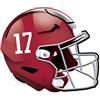 Fan Creations NCAA Alabama Crimson Tide - Casco unisex Authentic University of Alabama, colore della squadra, 30,5 cm