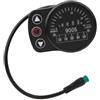 FACULX Schermo LCD Bici KT-900S con Luci LED Schermo LCD Bici KT-900S | Impermeabile, 5 pin SM, compatibile Quantum, luci indicatori, protezione sottotensione
