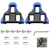 Jhaqto Cales Look Keo Compatibili Shimano SPD-SL SM-SH10 SM-SH11 SM-SH12, Cuneo Bici Look Keo Strada Ramponi Scarpe Ciclismo Galleggiante 2°, Piatti Pedali 3 Fori Viti Rondelle Accessori Sostituzione