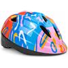 Lilihuimaoyi Casco da Ciclismo per Bambini, arancio e giallo | Regolazione posteriore, Casco bambini ruote, Sessioni con skateboard, Per famie di pattinatori