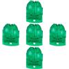 GLEAVI 5 Pezzi Marcatore per Palline da Golf Verde in Plastica | Clip a Morsetto Fessura, per Principianti e Soci del Club, Uso Rapido su Campo e Driving Range