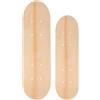 HOMOCONO 2 Pezzi Tavola da Skateboard, Doppio Kick, Doppia Concavità | Superficie Bianca Liscia e Doppia Faccia, per Pratica, Camere e Decorazione Murale