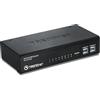 Trendnet TK-CAT508 switch per keyboard-video-mouse (kvm) Nero [TK-CAT508]
