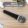 4Pcs Reusable Plastic Microphone Prop Set for Kids Speech Training Role Playing