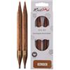 KnitPro 31214 Ginger - Punta per ferri da maglia, in legno, 10 mm, colore naturale/marrone