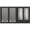 Fulgor FOBQ GRT X Set Griglie Barbecue Acciaio