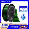 GEEETECH 1 kg 1,75 mm PETG Filamento per stampante 3D Imballaggio sottovuoto Magazzini all'estero Spedizione veloce