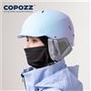 COPOZZ Casco da sci certificato COPOZZ Casco da snowboard modellato integralmente per marito con fibbia magnetica Moto Neve Uomo Donna Adulto