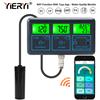 Yieryi WiFi Tuya Smart Monitor Acquario Acquario SPA Piscina Online Misuratore di qualità dell'acqua PH ORP EC PPM CF Umidità TEMP Tester ATC