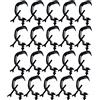 GVT 20PCS Luci da palcoscenico Staffa con morsetto in alluminio Ganci per DJ Natale Festa di nozze Illuminazione LED Par Spots Luce a testa mobile