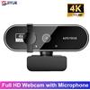 EOENKK Webcam Fotocamera Web USB 4K con microfono Messa a fuoco automatica Fotocamera 2K PC Computer portatile Streaming live Webcam 1080P per videochiamate