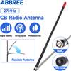 ABBREE CB Antenna radio 27Mhz SMA-Femmina BNC Whip Antenna ad alto guadagno per Quansheng TK11 UV-98 PLUS RT-860 RT-880 Walkie Talkie