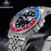 ADDIESDIVE AD2050 Orologio GMT da uomo Swiss Ronda 515-24 BGW9 Super Luminoso 20Bar Impermeabile Reloj Orologi al quarzo