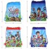 PAW PATROL Chase Forniture per feste a tema Ragazzi Ragazze Festa di compleanno Stoviglie usa e getta Borse in tessuto non tessuto Zaini Baby Shower