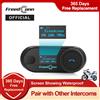 FreedConn Group Interfono per Moto, Cuffie Bluetooth per Casco, Comunicatore FM per Più Motociclisti, Interfono, Condivisione Musica FM