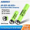 ABBREE Antenna Walkie Talkie ABBREE AR-805 PLUS AR-805S SMA-Femmina ad Alto Guadagno Dual Band per Baofeng UV-5R AR-152 PRO UV-21 PRO Radio Amatoriale
