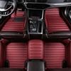 NONE Tappetini Auto Premium LuxuryRide su Misura per Fiat 500 312 dal 2007 al 2026, 4 Posti, in Pelle con Bordi Cuciti, Impermeabili e Antisporcamento