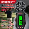 HABOTEST HT76 Anemometro Digitale Portatile, Misuratore di Velocità del Vento per Navigazione, Droni e Misurazioni Meteorologiche all'Aperto