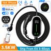 AFEEV Caricatore EV Portatile 3.5KW 16A Tipo 2, Caricabatterie per Auto Elettrica EVSE, Cavo di Ricarica Rapida, Wallbox con Controllo WiFi APP Bluetooth