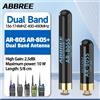 ABBREE AR-805 Plus AR-805S Antenna Dual Band ad Alto Guadagno con Connettore SMA Femmina per Radio Ricetrasmittenti Baofeng UV-5R UV-21 PRO AR-152 PRO