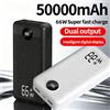 cohana Batteria esterna da 50000 mAh, ricarica super veloce da 66 W, ricarica fino a 3 dispositivi contemporaneamente, caricabatterie portatile per iOS e Android, alimentazione di riserva affidabile per
