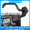 NONE Sistema di aspirazione aria fredda EA888 per VW Golf MK5, MK6 GTI, Passat, Caddy/Seat Leon/Audi TT, A3/Skoda Octavia 1.8T 2.0T con motore turbo.
