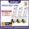 ZoeRax Modulo ZoeRax SFP+ a RJ45 in rame, ricetrasmettitore Ethernet 10G/2.5G/1.25G compatibile con switch Cisco Mikrotik