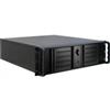 Inter-Tech 3U-3098-S Supporto Nero (3U-3098-S Rack Black - Warranty: 12M)
