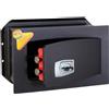 TECHNOMAX Cassaforte a chiave TECHNOMAX NK/3 a incasso L 34 x H 21 x P 20 cm