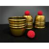 MagicBrassix Super Cups and Balls Ottone Anticato Oliver Magic Chop Cup Magia Close Up