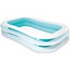 Intex 56483NP - Piscina Gonfiabile Family rettangolare, Vinile, Multicolore, 262x175x56 cm