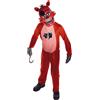 Rubies costume ufficiale da foxy di five nights at freddy's tg. 8/10 anni