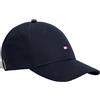 Tommy Hilfiger - Small Flag cap Ka0ka00025, Copricapo Unisex - Bambini e Ragazzi