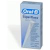 PROCTER & GAMBLE SRL Oral-B Superfloss Filo Interdentale Ponti Apparecchi Ortodontici 50 Fili Pre-Misurati
