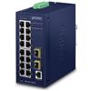 Planet Controller industriale Planet IP30 L2/L4 a 16 porte, modello IGS-4215-16T2S