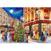 Wooden City Puzzle in legno Via del Natale 500 pezzi