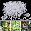 HGRGHH Clip per Piante Riutilizzabili, 300 Pezzi Clip per Pomodori, Plastica Garden Plant Flower Clip, Clip per Piante per Sostenere la Vite, la Vite del Pomodoro e Gli Ortaggi