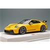 Make Up EML165C 1/18 Porsche 911 992 GT3 2021 Giallo Vettura Eidolon Limitata