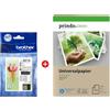 Brother ORIGINAL Brother Value Pack nero / ciano / magenta / giallo LC3213 MCVP + Prindo Green Recyclingpapier 500 Blatt