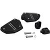 Ciro 61427 PEGS TWN RAIL ST BLK FLSTFI 1923 ABS SOFTAIL FAT BOY GRAY GHOST 117 2026