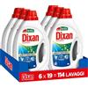 Dixan Liquido Classico Detersivo Lavatrice pulizia profonda 114 lavaggi