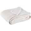 Bizzotto Plaid Penelope Avorio 130x160 cm Regalo Natalizio Coperta Morbida per Divano e Letto