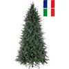 Bizzotto Albero di Natale Cervati H 270 Cm 1.465 Rami Tutto PE Verde