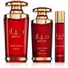 Lattafa Mayar Cherry Intense EDP 100 ml + EDP MINI 12 ml + Profumo per capelli 50 ml
