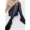 Calzedonia Collant Coprenti Matt Ultra Light Con Cashmere Blu