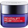 L'Oreal Paris L'Oreal Revitalift Filler Renew Hyaluronic Acid Anti-Ageing Crema Notte, 50ml