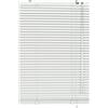 Ipuro Tenda veneziana in alluminio senza foratura, bianca, 100x175 cm, con staffe di fissaggio incluse
