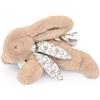 Doudou et Compagnie - Coniglietto di peluche - Coniglietto di peluche con sciarpa in lino